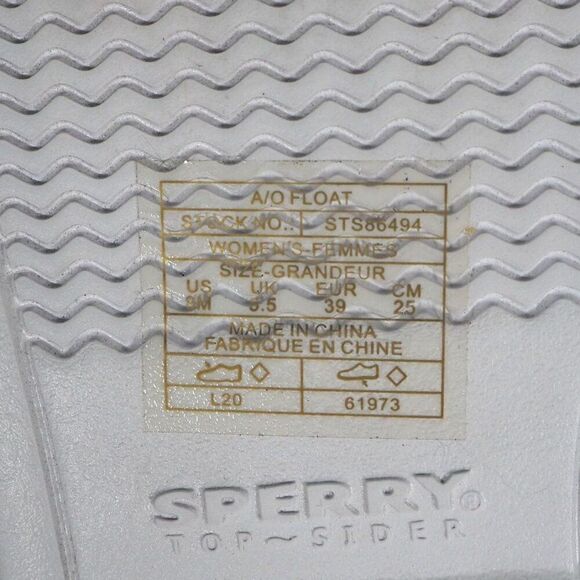 Sperry Top-Sider Authentic Original A/O Float Navy STS86494 Women's 8M - Picture 10 of 11